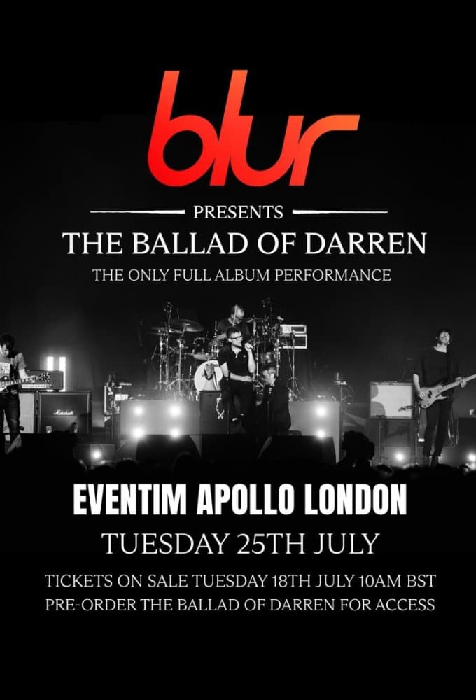 Blur presents “the ballad of darren”